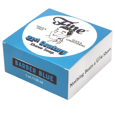 Fine Accoutrements SHAVE SOAP Barber Blue